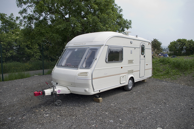 Caravan at Middle Farm