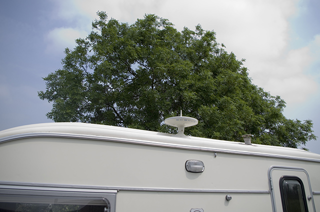 Caravan at Middle Farm